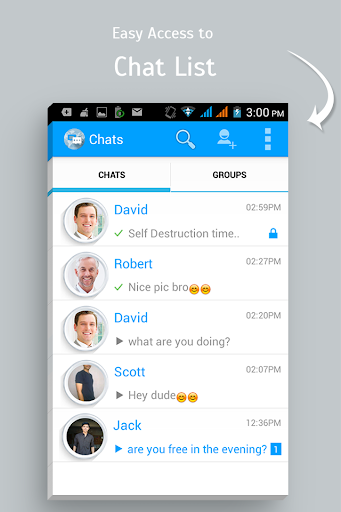 NiftyChat - Simple chat app