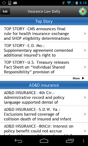 【免費新聞App】Insurance Law Daily-APP點子