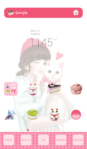 lovely i like you dodol theme