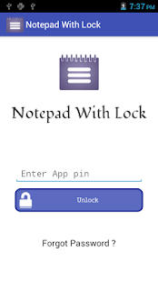 Notepad With Lock Screenshots 5