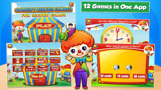 Games for 2nd Grade: Circus