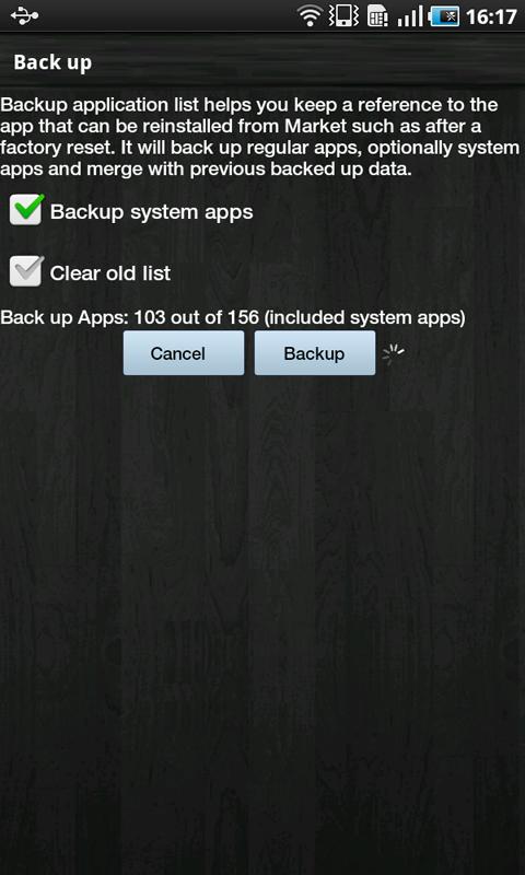 Android application Factory Reset Mate screenshort