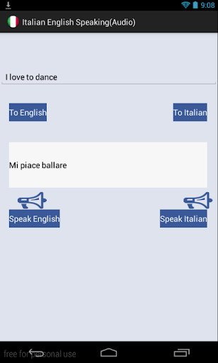 【免費通訊App】Italian English (Audio)-APP點子