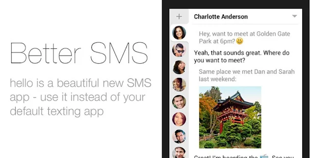 hello sms - screenshot thumbnail