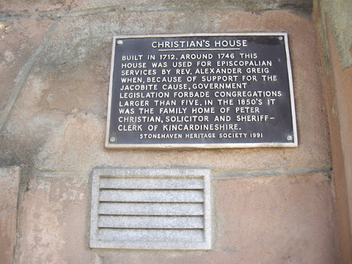 Christian's House Plaque