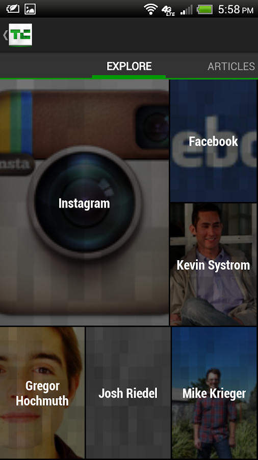   TechCrunch – Capture d'écran 