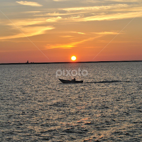 Way back... Jerudong Beach... Brunei by Manee Deen - Landscapes Sunsets & Sunrises