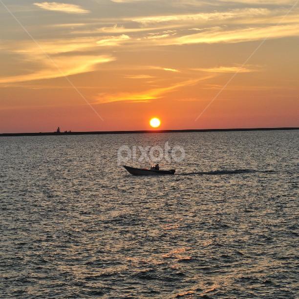 Way back... Jerudong Beach... Brunei by Manee Deen - Landscapes Sunsets & Sunrises