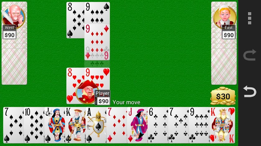 Collection of card games Screen 3