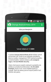 Anketa Orange AndroidRoka2014 Screenshots 3