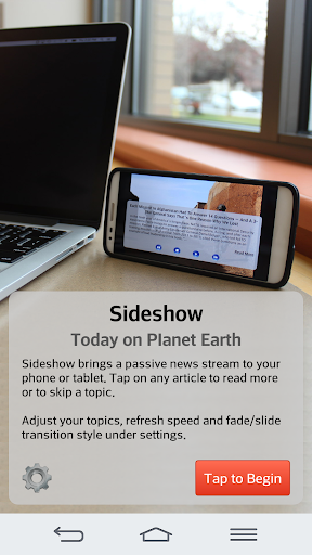 Sideshow Second Screen News