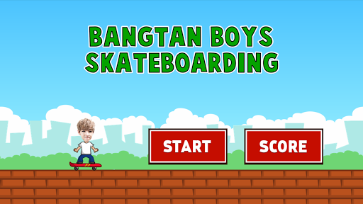 【免費街機App】Bangtan Boys Skateboarding-APP點子