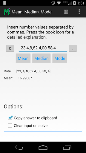 Mean Median Mode