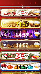 Free Christmas Weather Clock Widget APK for Android