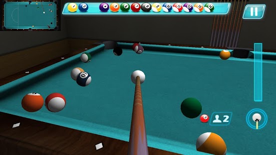 實 球 水池 台球: Pool Billiards 3D