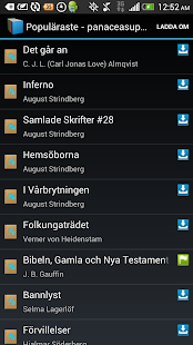 Fria böcker på svenska– miniatyr av skärmdump  