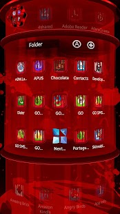 How to get Blood Next Launcher 3D Theme lastet apk for android