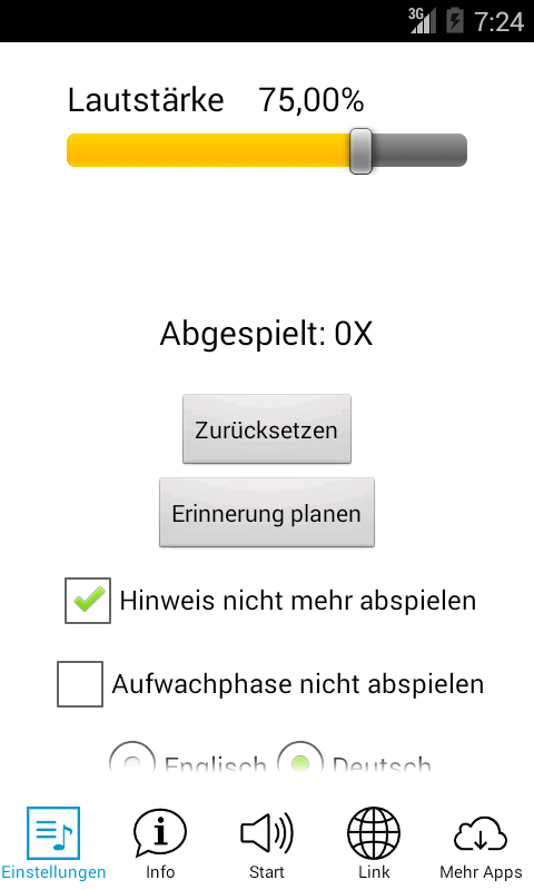 Android application Stop Negative Thinking! screenshort
