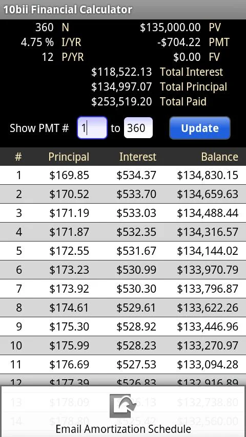 10bii حاسبة مالية - قطة