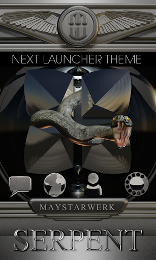 Next Launcher Theme Serpent