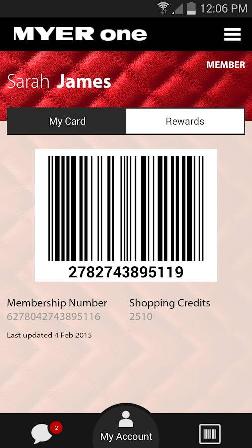 MYER one Android Apps on Google Play