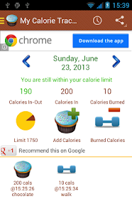 My Calorie Tracker