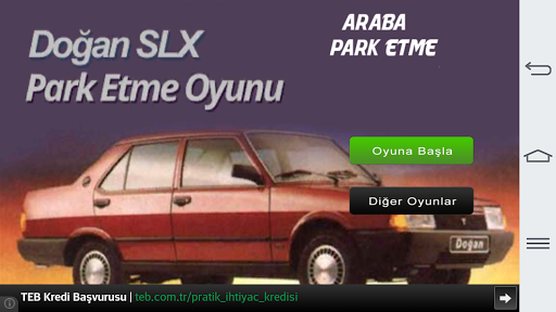 Doğan SLX Şahin Park Etme HD