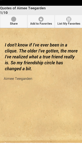 Quotes of Aimee Teegarden