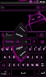 How to mod GOKeyboard Theme Glow Pink lastet apk for pc