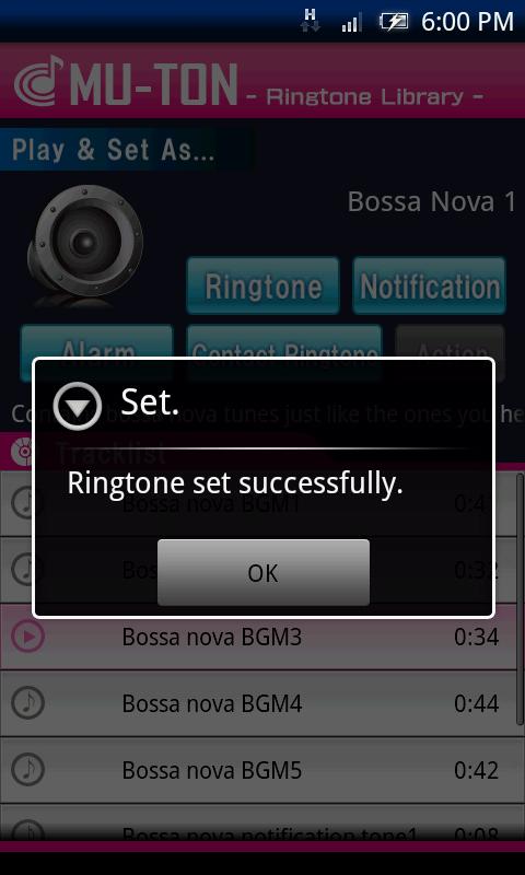 Bossa Nova Library1(MU-TON) Screen 2