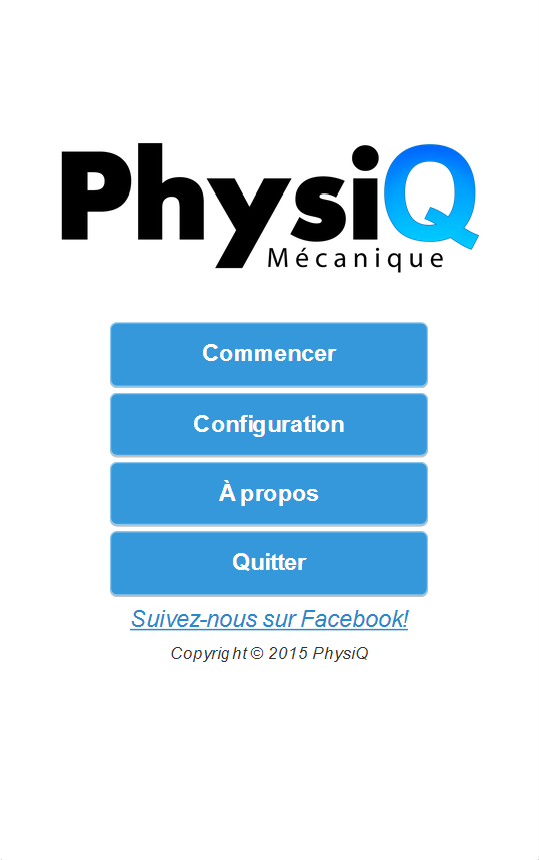 Android application PhysiQ - FULL screenshort