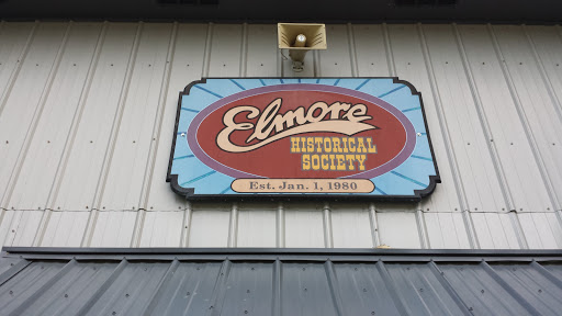 Elmore Historical Society Sign