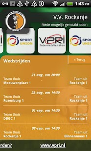 Voetbal Vereniging Rockanje Screenshots 2