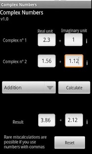 Complex Numbers Screenshots 2