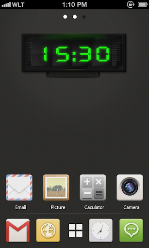 【免費個人化App】Mechanical - Clock Widget-APP點子