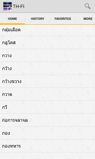 ThaiFinnish Mini Dictionary