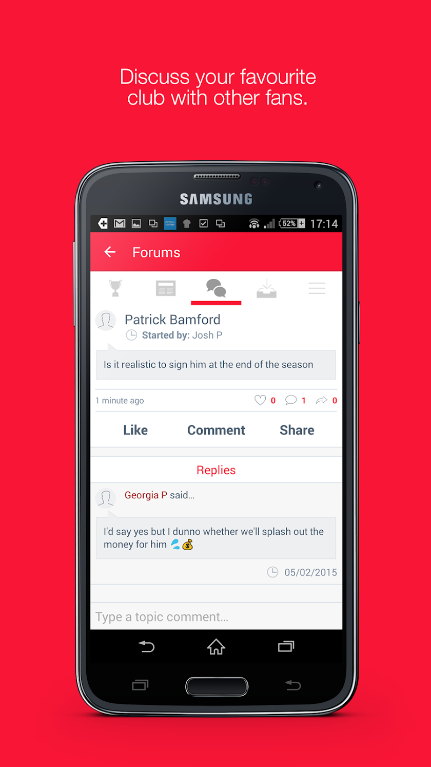 Fan App for Middlesbrough FC Screen 2