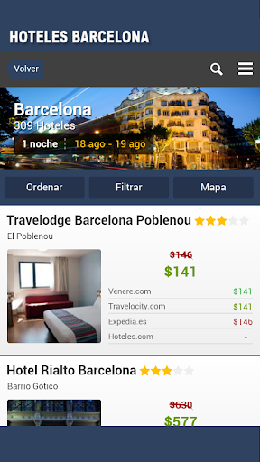 Hoteles en Barcelona