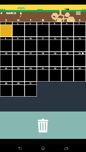 【免費生活App】Flat Stamp Calendar(Trial)-APP點子