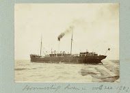 Stoomschip Swan op zee