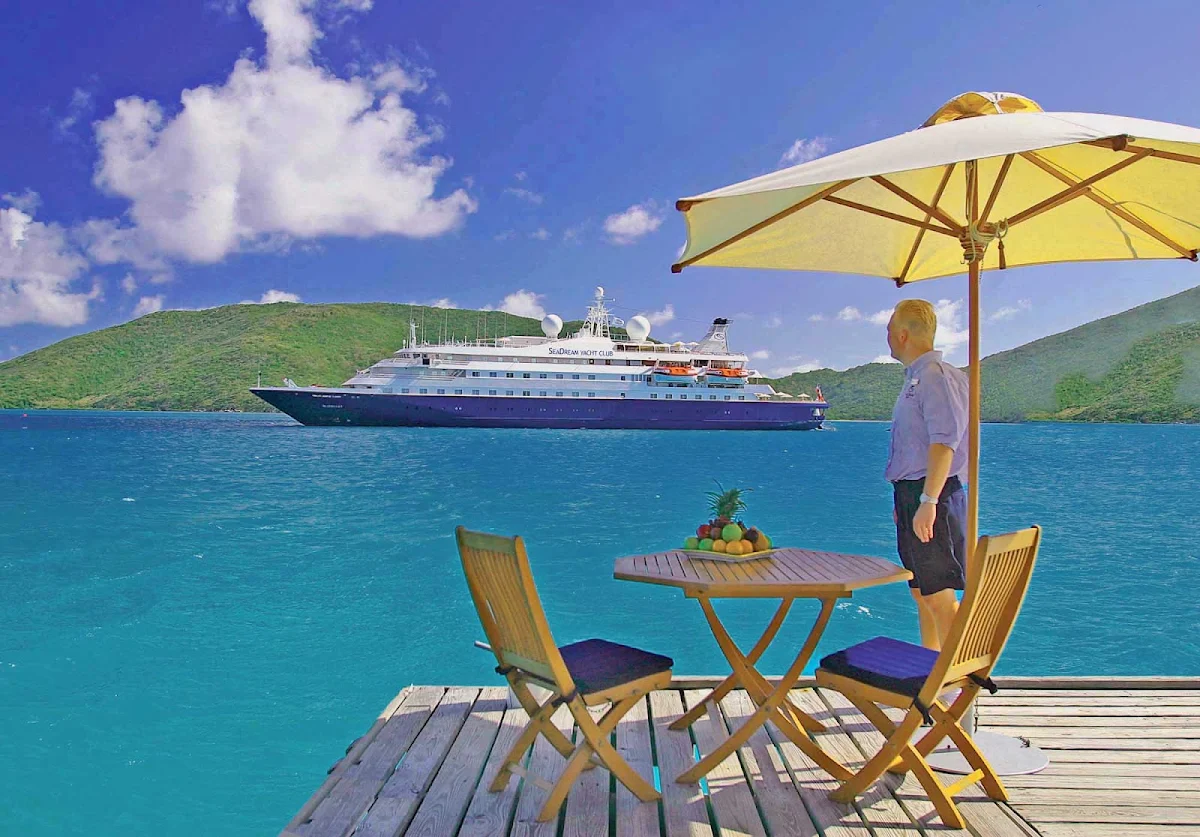 SeaDreamI - SeaDream I carries 112 guests and 95 crew members. The lithe ship offers a more yacht-like experience to set it apart from larger vessels. 