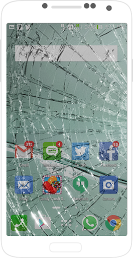 【免費娛樂App】Cracked Screen Prank-APP點子