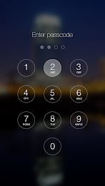 Passcode Keypad Lock Screen poster 12