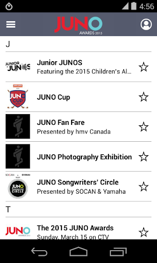免費下載音樂APP|The 2015 JUNO Awards app開箱文|APP開箱王