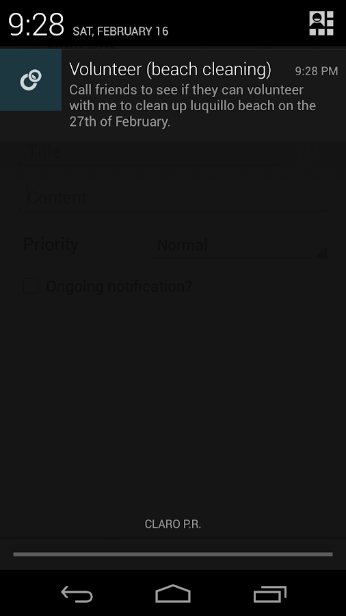 Notif Pro - screenshot