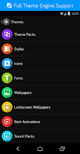 Flux - CM11 Theme - screenshot thumbnail
