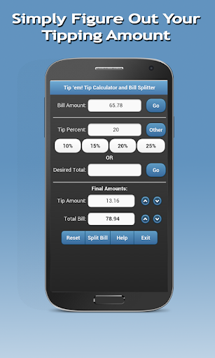 Tip ‘Em Tip Calculator