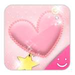 pink heart Theme Apk
