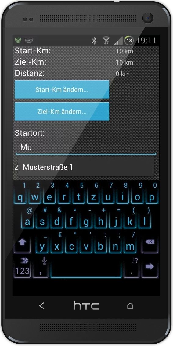 Logbook2Go (Fahrtenbuch2Go) Screen 3