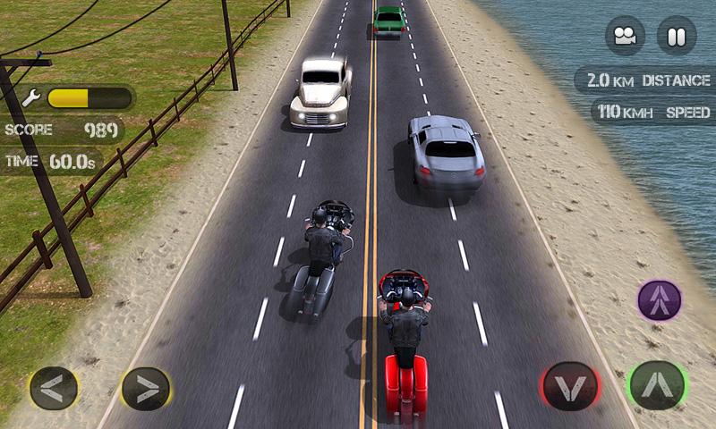  تحميل لعبة السباق Race the Traffic Moto للاندرويد 